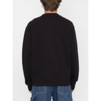 Sweat Volcom Single Stone Crew Black 2024