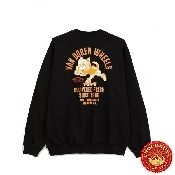 Sweat Vans Bark GFX Loose Crew Black 2024