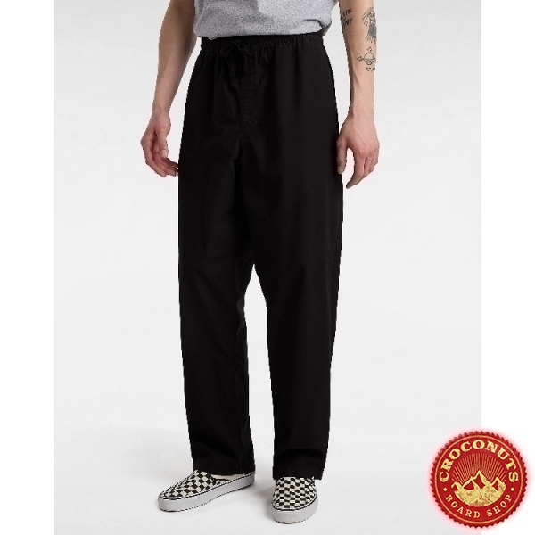 Pantalon Vans Range Baggy Tapered Elastic Black 2024