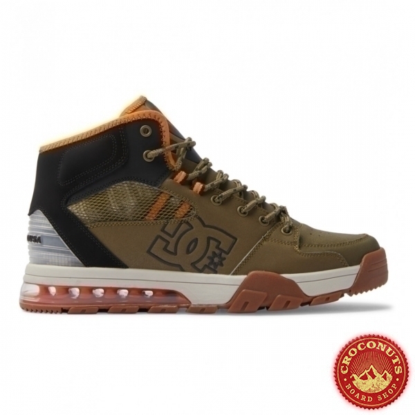 Chaussures Dc Shoes Versatile HI WR Olive Black 2024