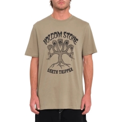 Tee Shirt Volcom Feeding Tree Teak 2024 pour unisexe