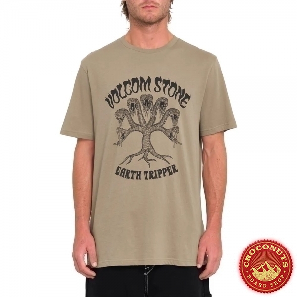 Tee Shirt Volcom Feeding Tree Teak 2024