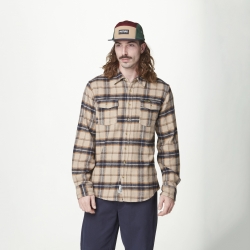 Chemise Picture Niley Wood Ash Plaid 2024 pour homme