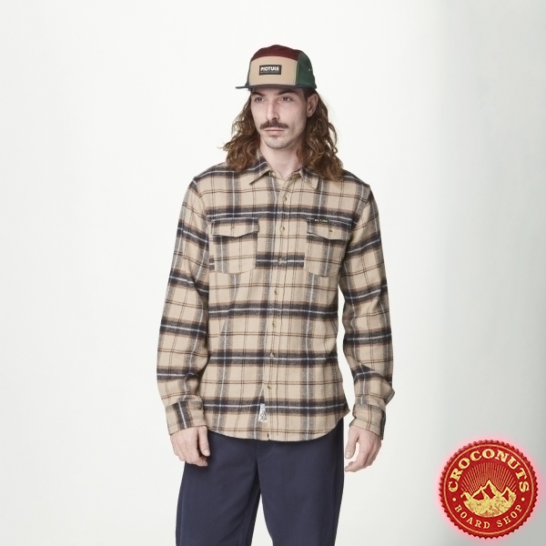 Chemise Picture Niley Wood Ash Plaid 2024