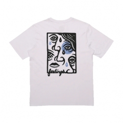 Tee Shirt Feelings Pablo White 2024 pour homme