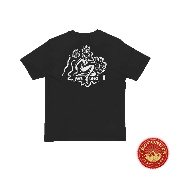 Tee Shirt Feelings Pose Black 2024