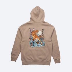 Sweat DGK Clout Hood Tan 2024 pour homme