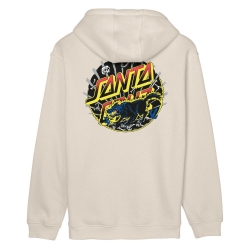 Sweat Santa Cruz Kendall Wolf Dot Chalk 2024 pour homme