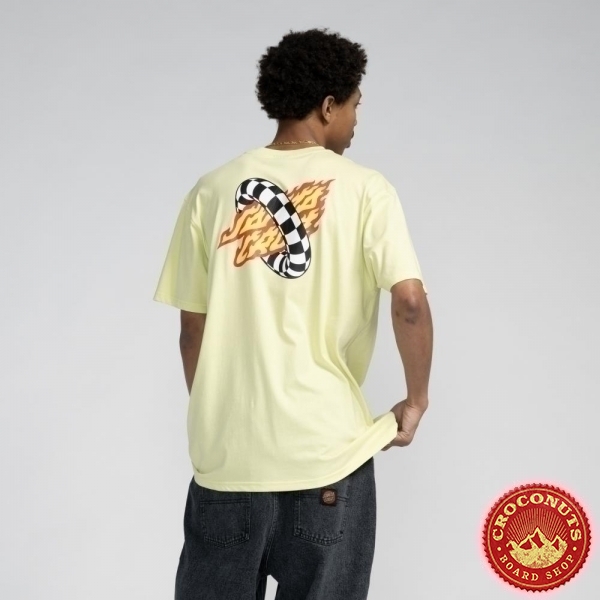 Tee Shirt Santa Cruz Goal Flame Matcha 2024
