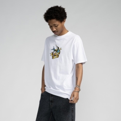 Tee Shirt Santa Cruz Sommer Sparrow Front White 2024 pour 