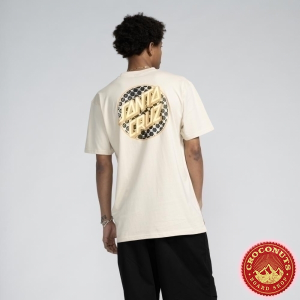 Tee Shirt Santa Cruz Meyer Freestyle Dot Chalk 2024