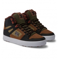 Shoes DC Shoes Pure High WNT Brown Brown Green 2025