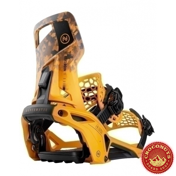 Fixations Nidecker Supermatic Dune Orange 2025