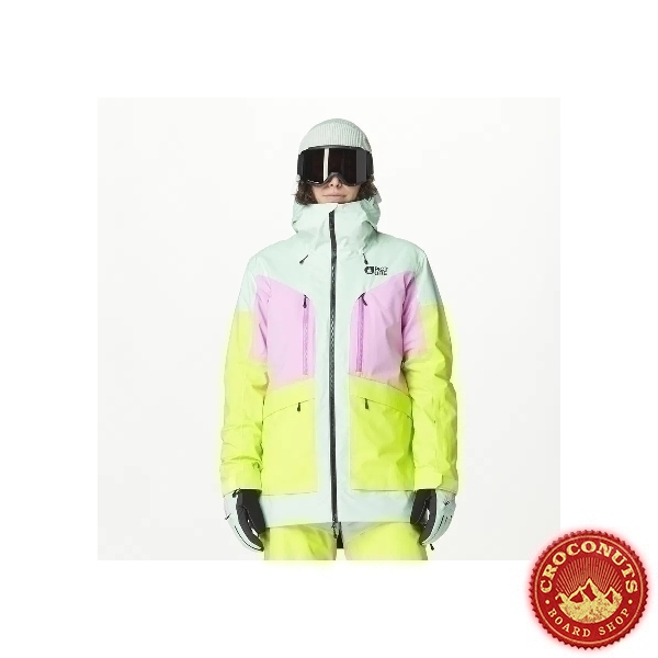 Veste Picture Haakon Silt Green Orchid Acid 2025