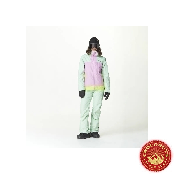 Veste Picture Seakrest Silt Green Orchid Acid 2025