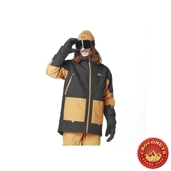 Veste Picture Jomoh Black Brown Sugar 2025