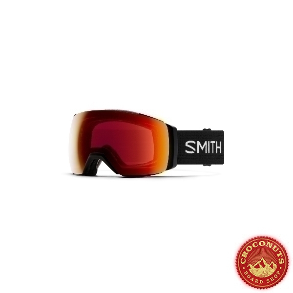 Masque Smith I/O Mag XL Black Sun Red Mirror 2025
