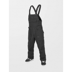 Pantalon Volcom Roan Bib Overall Black 2025 pour homme