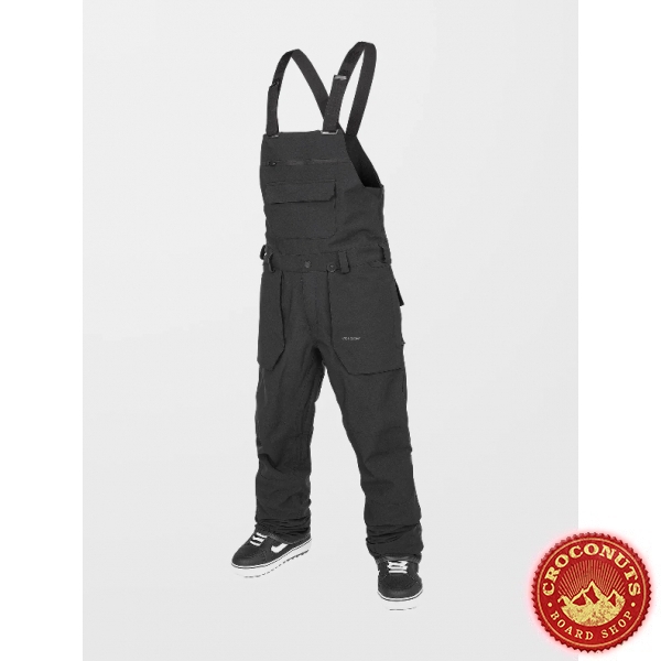 Pantalon Volcom Roan Bib Overall Black 2025