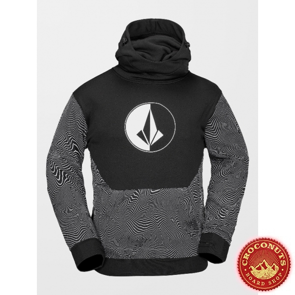 Veste Volcom Hydro Riding Black Print 2025