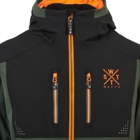 Veste Watts X Blow Forest Green Orange 2025
