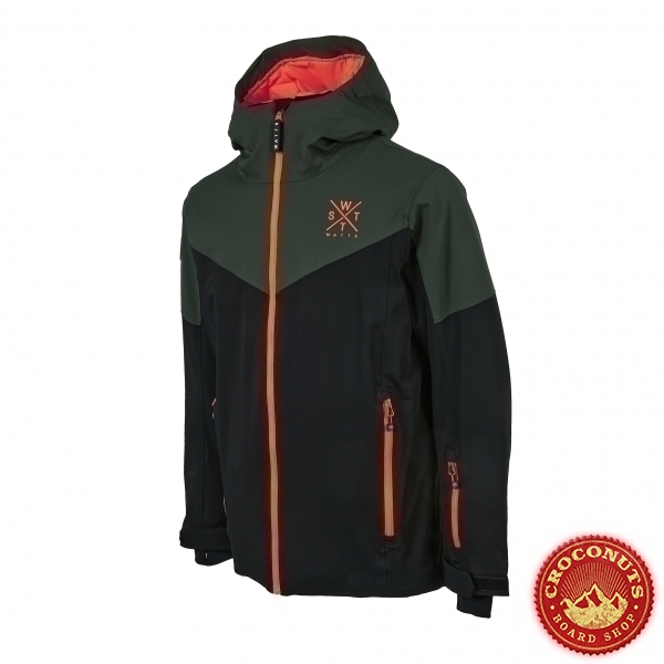 Veste Watts Storm Green Black 2025