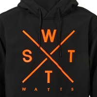 Veste Watts Orbital Black Fluo Orange 2026