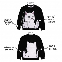 Sweat RipNDip Flippy Knit Black 2025