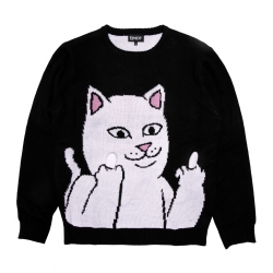 Sweat RipNDip Flippy Knit Black 2025 pour unisexe