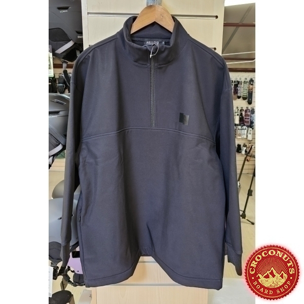 Veste Helloid Half Zip Softshell Black 2025