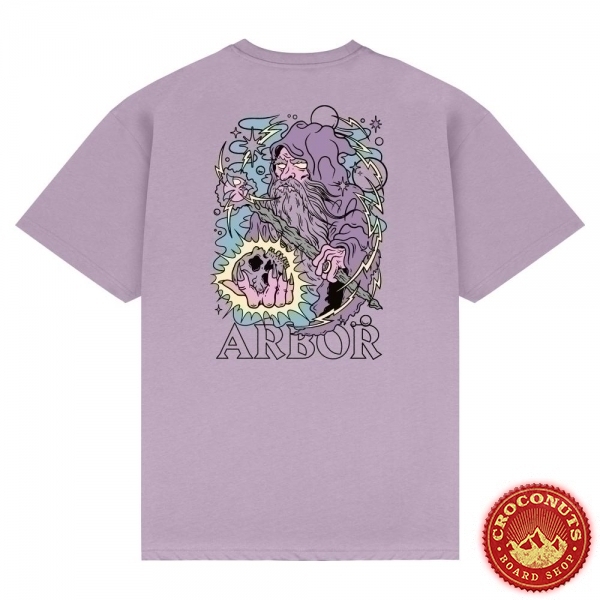 Tee Shirt Arbor Wizard Faded Purple 2025