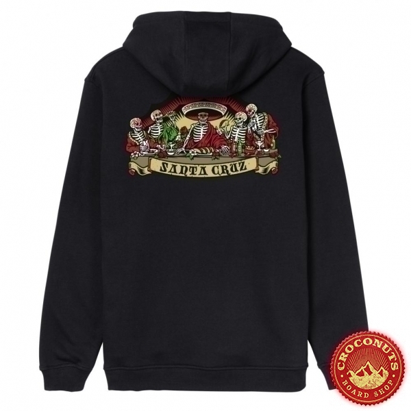 Sweat Santa Cruz Guzman Scroll Front Black 2025