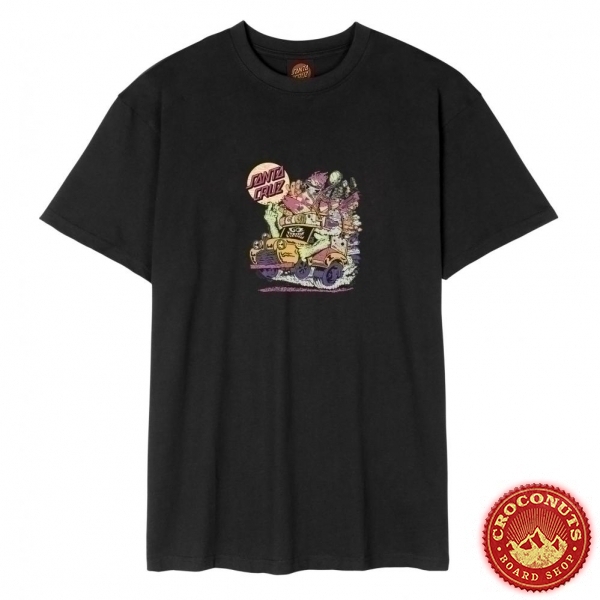 Tee Shirt Santa Cruz Johnson Beast Wagon Black 2025