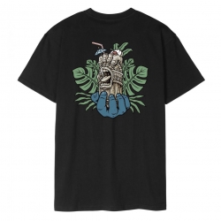 Tee Shirt Santa Cruz Tiki Hand Strip Black 2025 pour unisexe