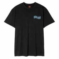 Tee Shirt Santa Cruz Tiki Hand Strip Black 2025