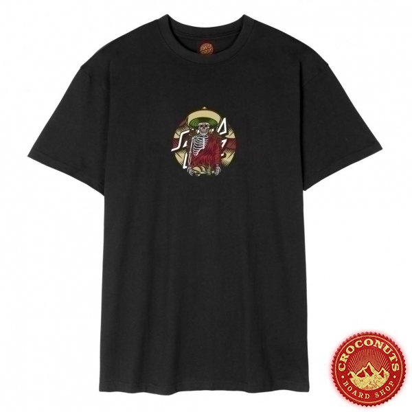 Tee Shirt Santa Cruz Guzman Dining Dot Black 2025
