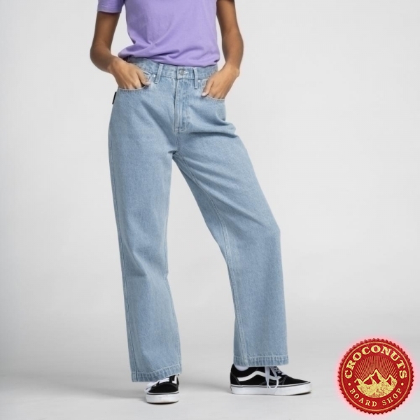 Pantalon Santa Cruz Women Classic Baggy Bleach Blue 2025