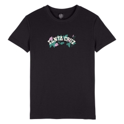 Tee Shirt Santa Cruz Women Cluster Strip Black 2025 pour femme