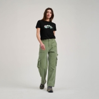 Tee Shirt Santa Cruz Women Cluster Strip Black 2025