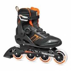 RollerBlade Macroblade 90 Boa Noir Orange 2026 pour homme