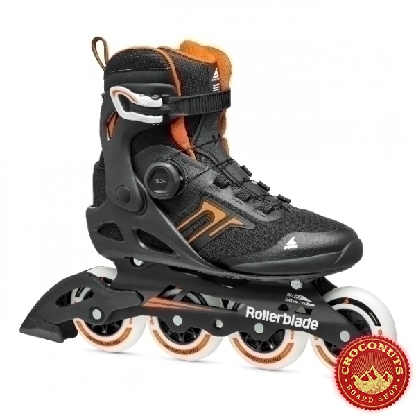 RollerBlade Macroblade 90 Boa Noir Orange 2026