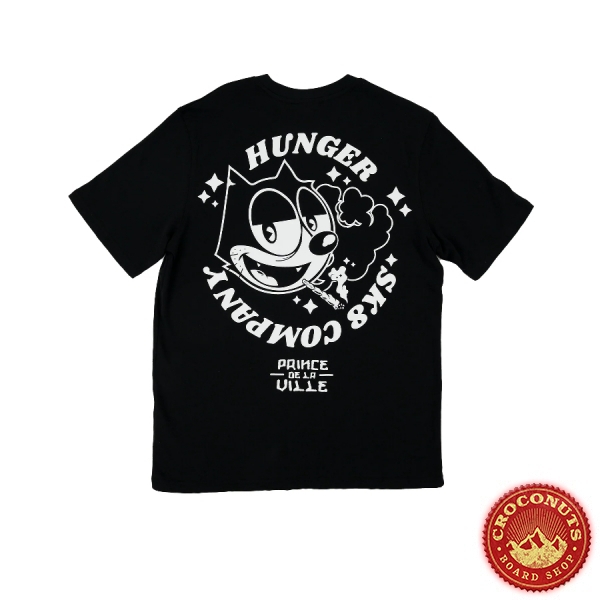 Tee Shirt Hunger Felix Black  2025