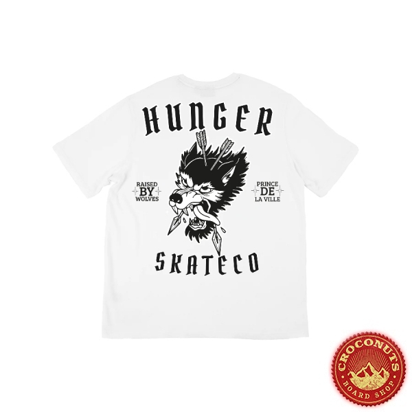 Tee Shirt Hunger Wolves White 2025