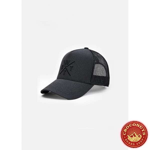Casquette Watts Tribe Dark Iron Black 2025