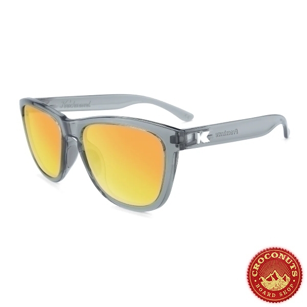 Lunettes Knockaround Premiums Sports Clear Grey Sunset 2025