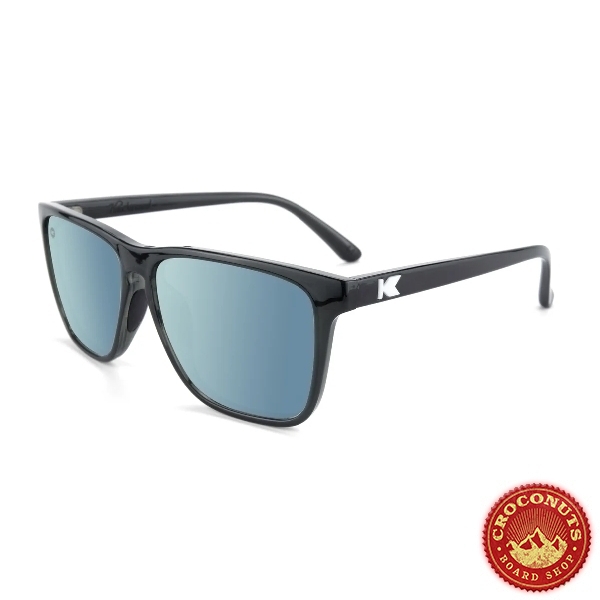 Lunettes Knockaround Fast Lanes Jelly Black Sky Blue 2025