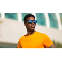 Lunettes Knockaround Fast Lanes Jelly Black Sky Blue 2025