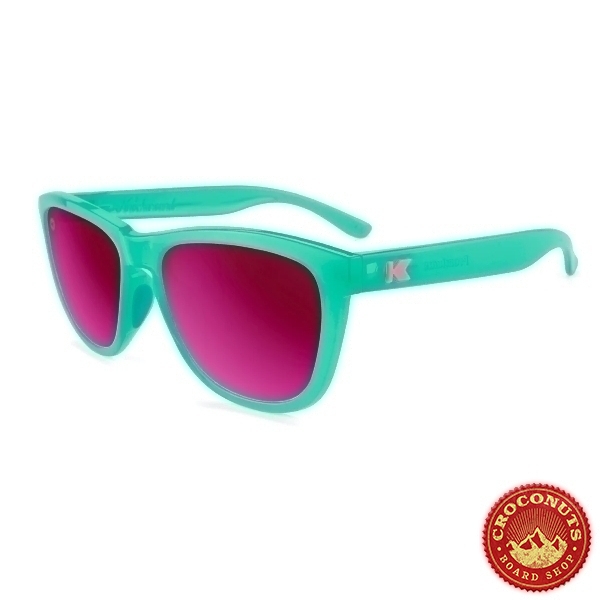 Lunettes Knockaround Premiums Sports Aquamarine Fuchsia 2025