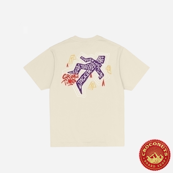 Tee Shirt Jacker Crime Time Beige 2025