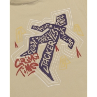 Tee Shirt Jacker Crime Time Beige 2025